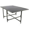 GARTENTISCH 170/110/72 cm Metall, Kunststoff, Glas Grau rechteckig  - Grau, Modern, Glas/Kunststoff (170/110/72cm) - Ambia Garden