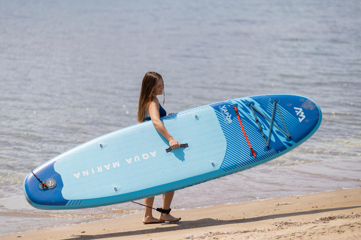 STAND-UP PADDLE BOARD BT-26 VAPOR  - Blau, KONVENTIONELL, Kunststoff (315/79/15cm)