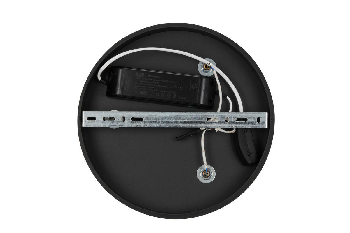 ZÁVĚSNÉ LED SVÍTIDLO, 40/180 cm  - černá, Design, kov/sklo (40/180cm) - Dieter Knoll