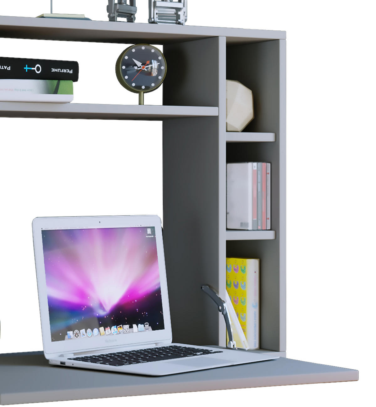 LAPTOPTISCH 90/20/60 cm  in Grau  - Grau, Konventionell, Holzwerkstoff (90/20/60cm) - MID.YOU