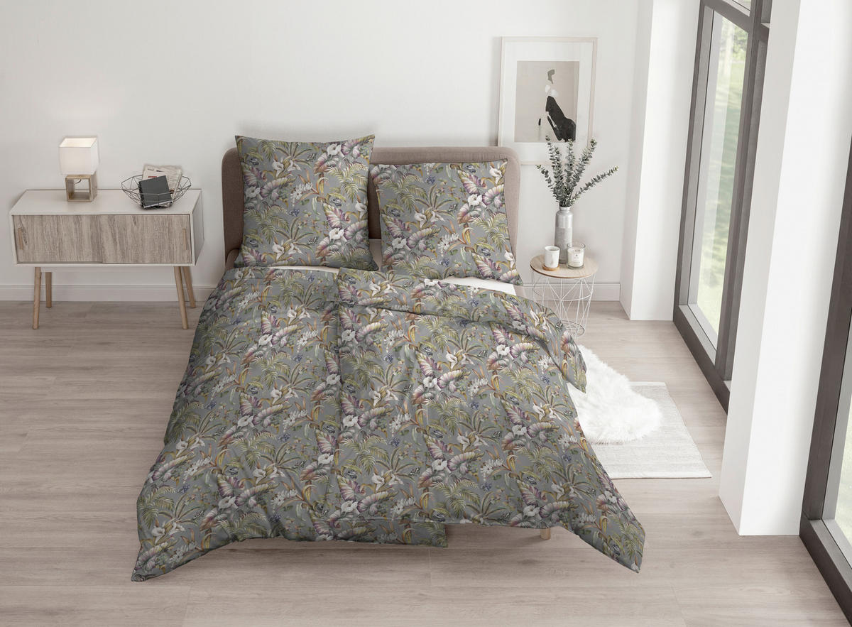 BETTWÄSCHE Atelier Satin 135/200 cm  - Multicolor, Design, Textil (135/200cm) - Estella
