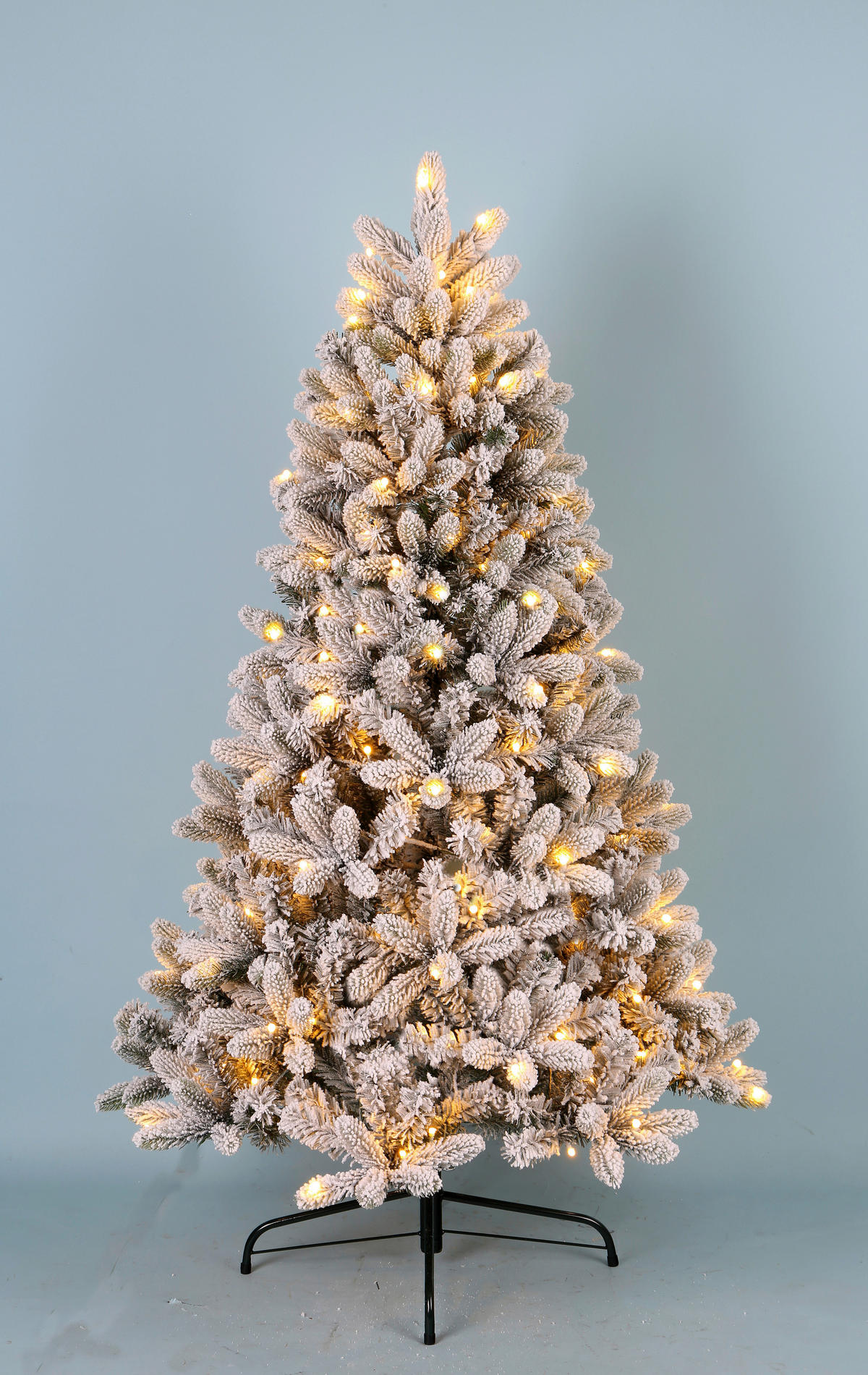 DEKOWEIHNACHTSBAUM  - Weiß, Basics, Kunststoff (92/150cm)