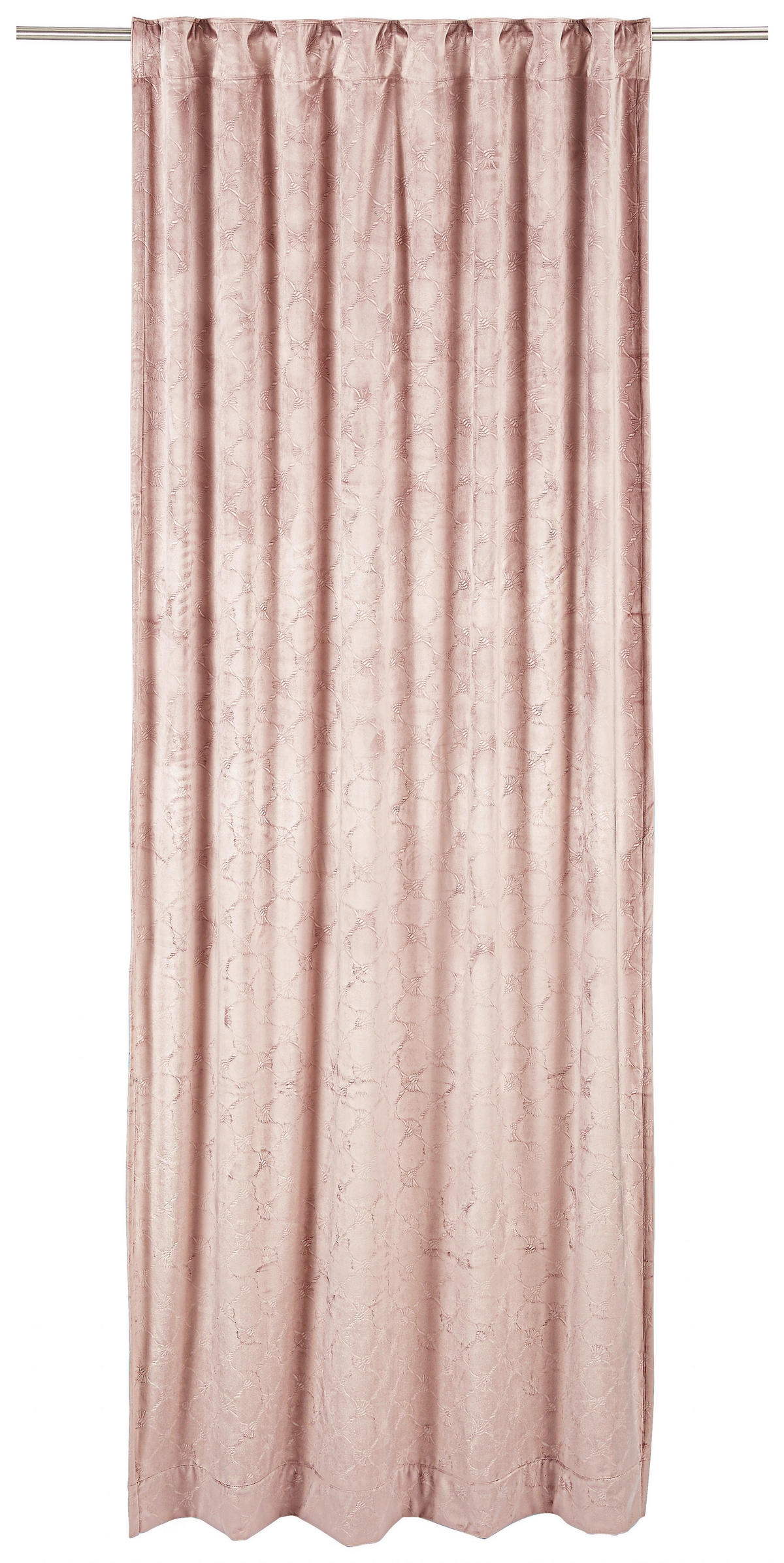 FERTIGVORHANG  blickdicht   130/250 cm  - Altrosa, Design, Textil (130/250cm) - Joop!