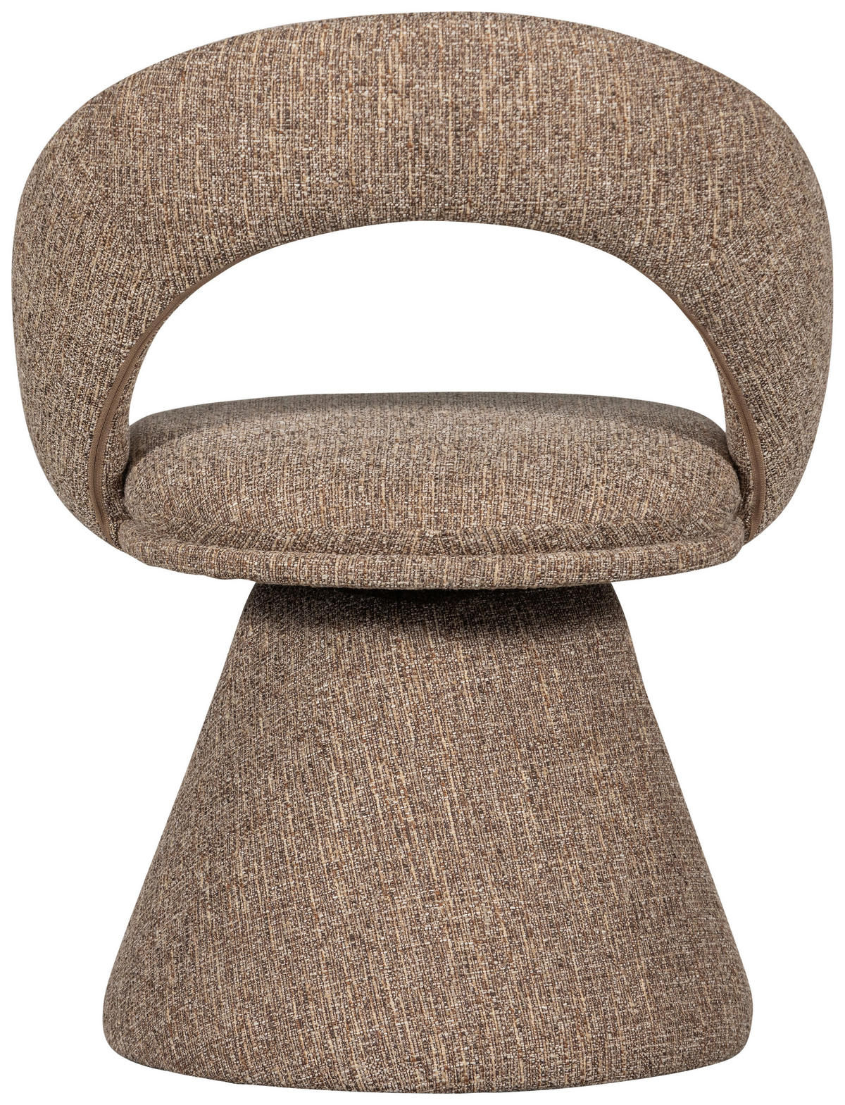 ARMLEHNSTUHL  Sitzfläche 360° drehbar Webstoff  - Naturfarben, MODERN, Textil (63/80/57cm) - Livetastic