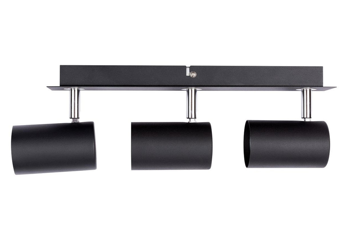 BODOVÉ SVÍTIDLO, 35 W/GU10, 40/7/15 cm - černá, Basics, kov (40/7/15cm) - Novel