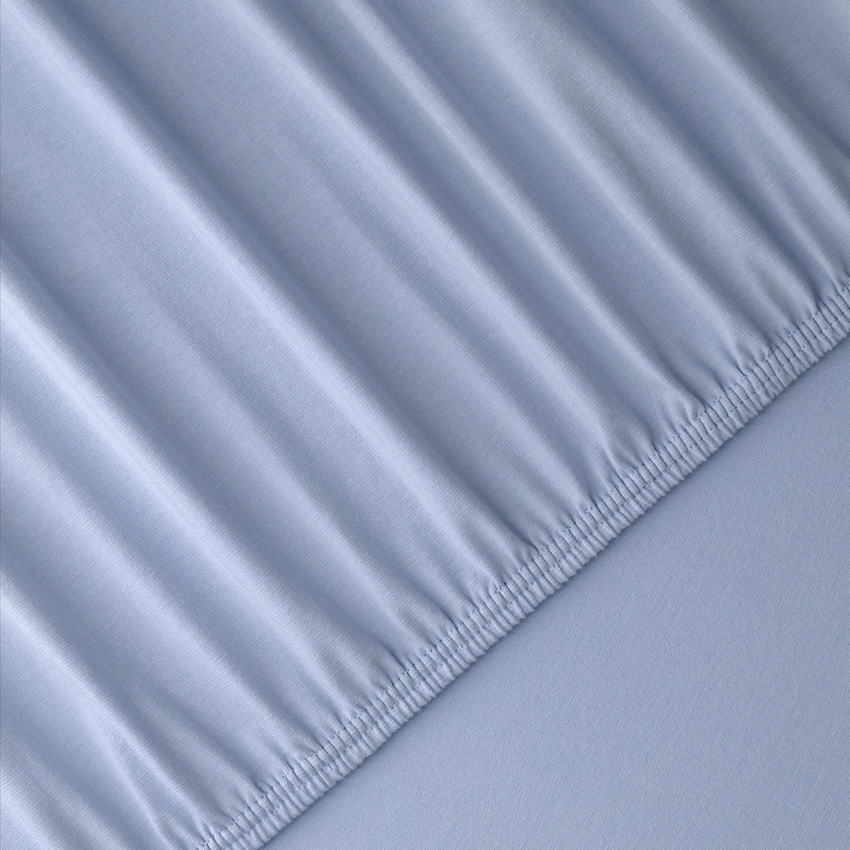 SPANNLEINTUCH 180-200/200-220 cm Jersey  - Blau, Basics, Textil (180-200/200-220cm) - Florella