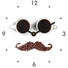 WANDUHR 30/30/3,1 cm - Multicolor, KONVENTIONELL, Glas (30/30/3,1cm) WANDUHR 30/30/3,1 cm - Multicolor, KONVENTIONELL, Glas (30/30/3,1cm)