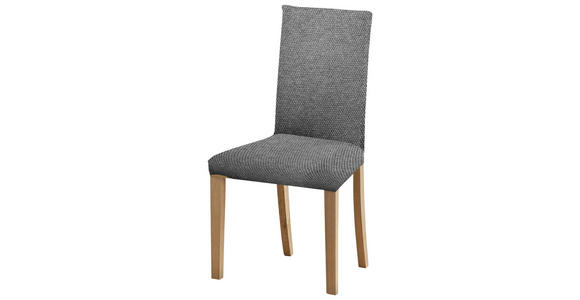 STUHLBEZUG  - Anthrazit, Design, Textil (40/65/45cm) - Novel