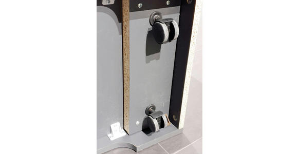 ROLLCONTAINER Pinienfarben, Eiche Artisan - Eiche Artisan/Pinienfarben, KONVENTIONELL, Holzwerkstoff/Metall (54/62/39cm) - Carryhome