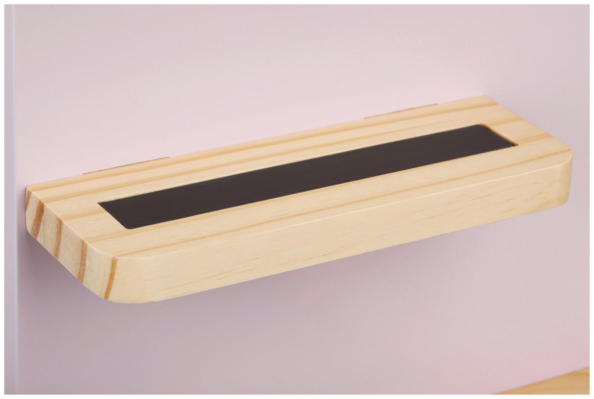 WANDREGAL 50/60/15 cm  - Lila/Naturfarben, Trend, Holz/Holzwerkstoff (50/60/15cm) - Ben'n'jen