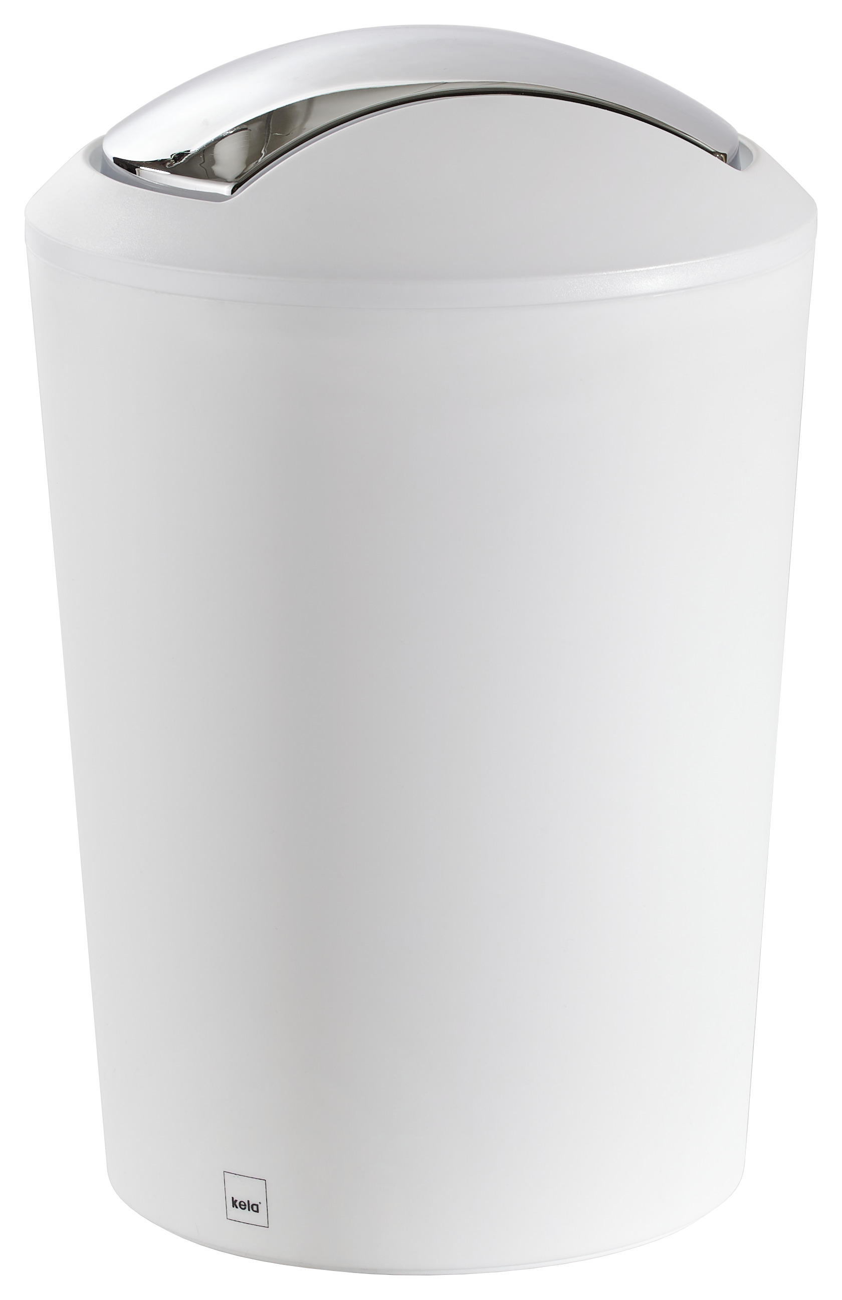 SCHWINGDECKELEIMER Marta 5 L - Schwarz/Weiß, Basics, Kunststoff (20/28,5cm) - Kela