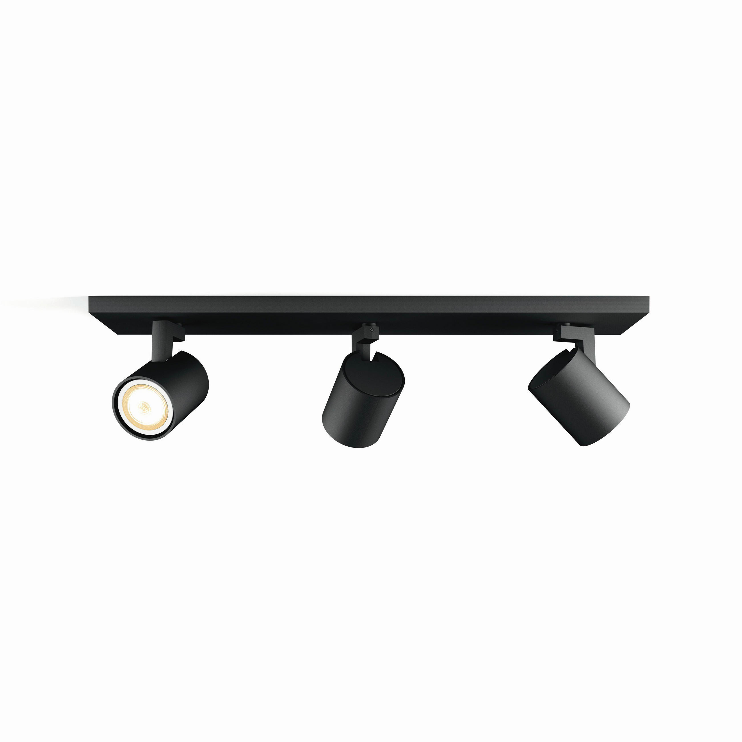 LED-STRAHLER 48/10,9/8,9 cm   - Schwarz, Basics, Metall (48/10,9/8,9cm) - Philips HUE