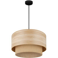 HÄNGELEUCHTE Montana Boho 45/95 cm   - Beige, Natur, Textil (45/95cm)