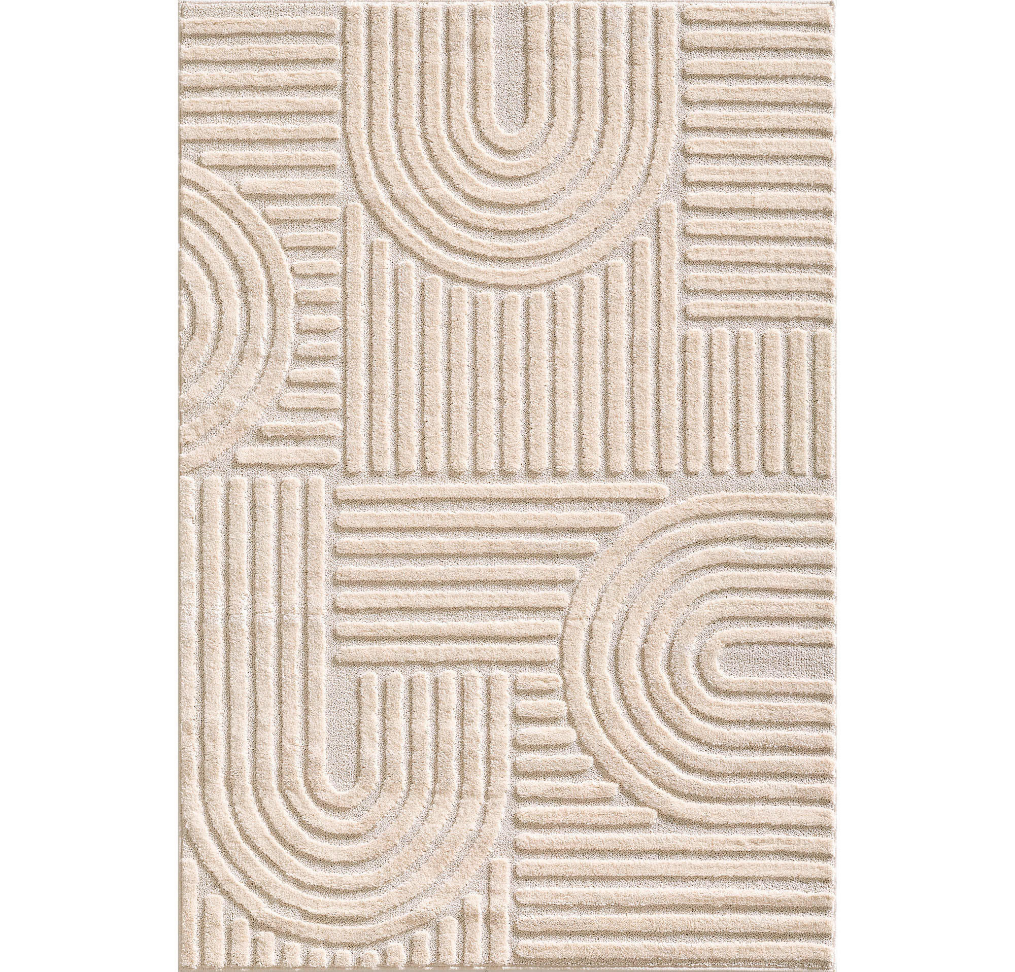 HOCHFLORTEPPICH 120/170 cm ART Creme  - Creme, Basics, Textil (120/170cm) - Novel