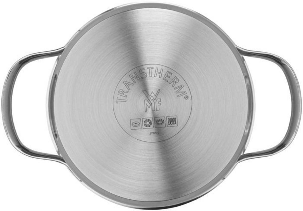 BRATENTOPF 16CM Provence Plus 1,5 L  - Klar/Edelstahlfarben, Design, Glas/Metall (16cm) - WMF