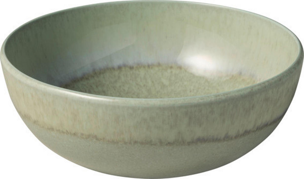 MÜSLISCHALE Perlemor Alga  - Grün, Trend, Keramik (17/6,5cm) - like.Villeroy & Boch