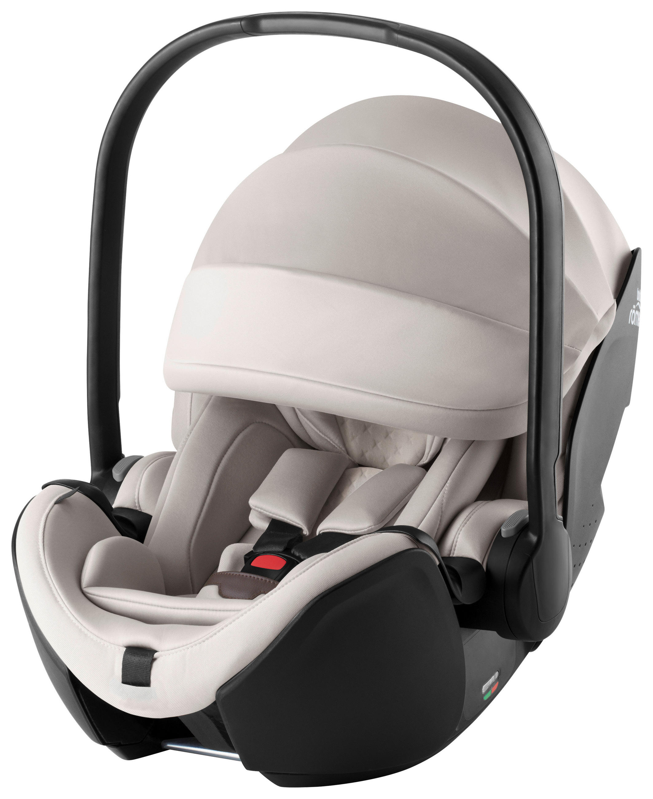 BABYSCHALE Baby-Safe Pro SOFT TAUPE   - Creme, Basics, Kunststoff/Textil (44/62,5/65,5cm) - Britax Römer