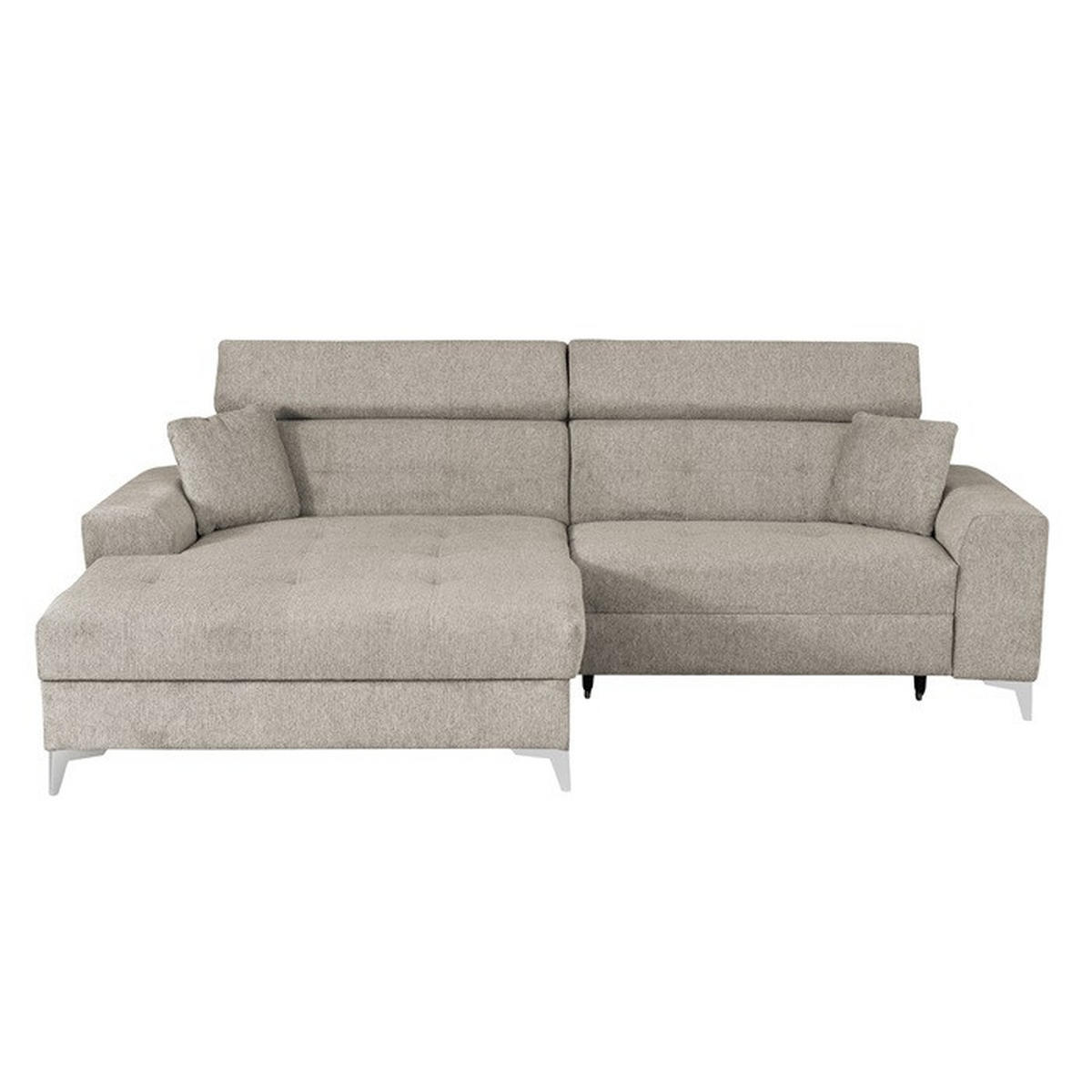 Colțar Extensibil, bej - bej, Design (175/95/270cm) - Carryhome