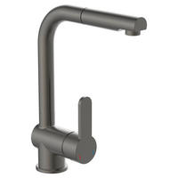 KONYHAI CSAPTELEP 24/30/5,5 cm  - grafitszürke, Basics, fém (24/30/5,5cm) - Xora