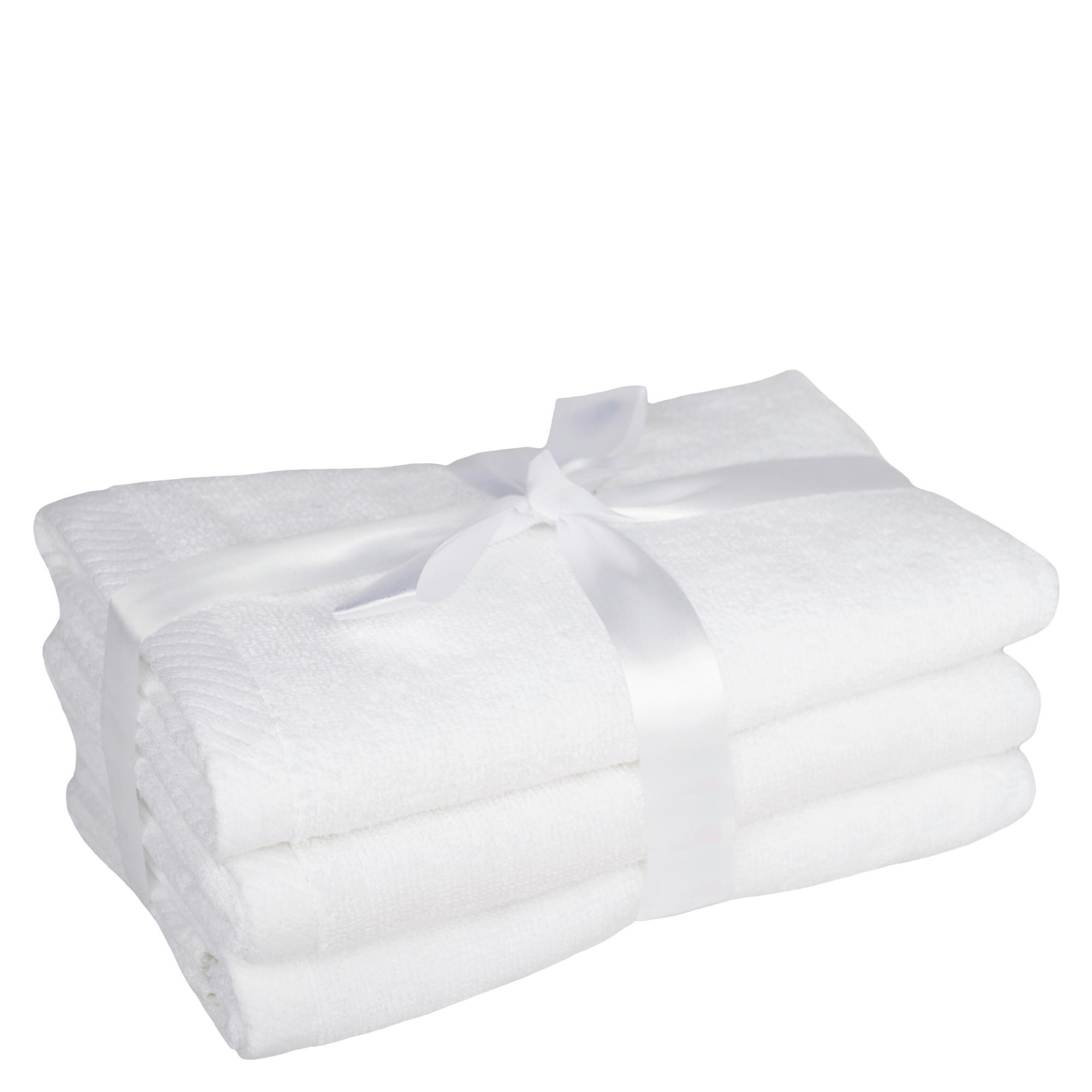 FROTTIERSET TIAGO Weiß 3-teilig  - Weiß, Basics, Textil (40/70cm) - Zoeppritz