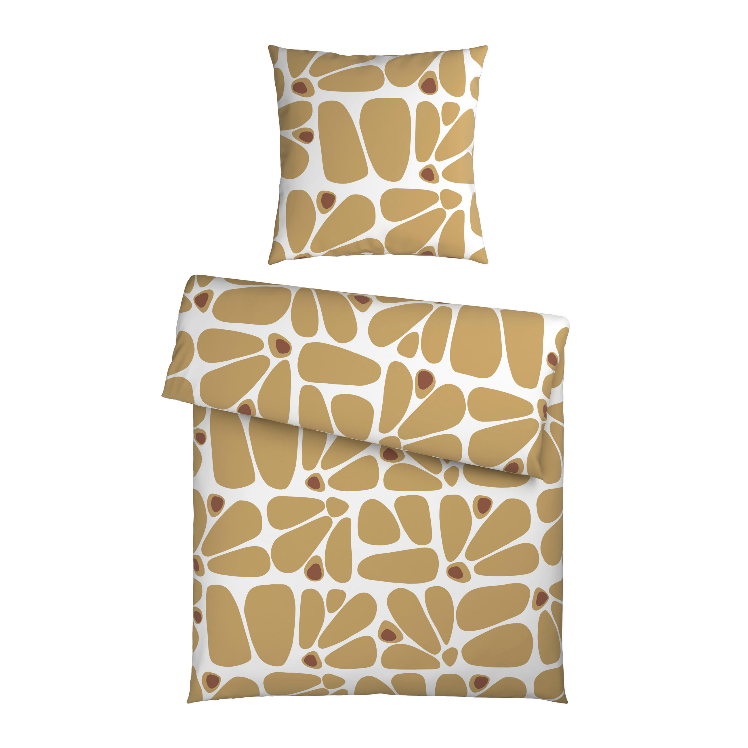BETTWÄSCHE Renforcé 135/200 cm  - Gelb, Textil (135/200cm) - Esposa
