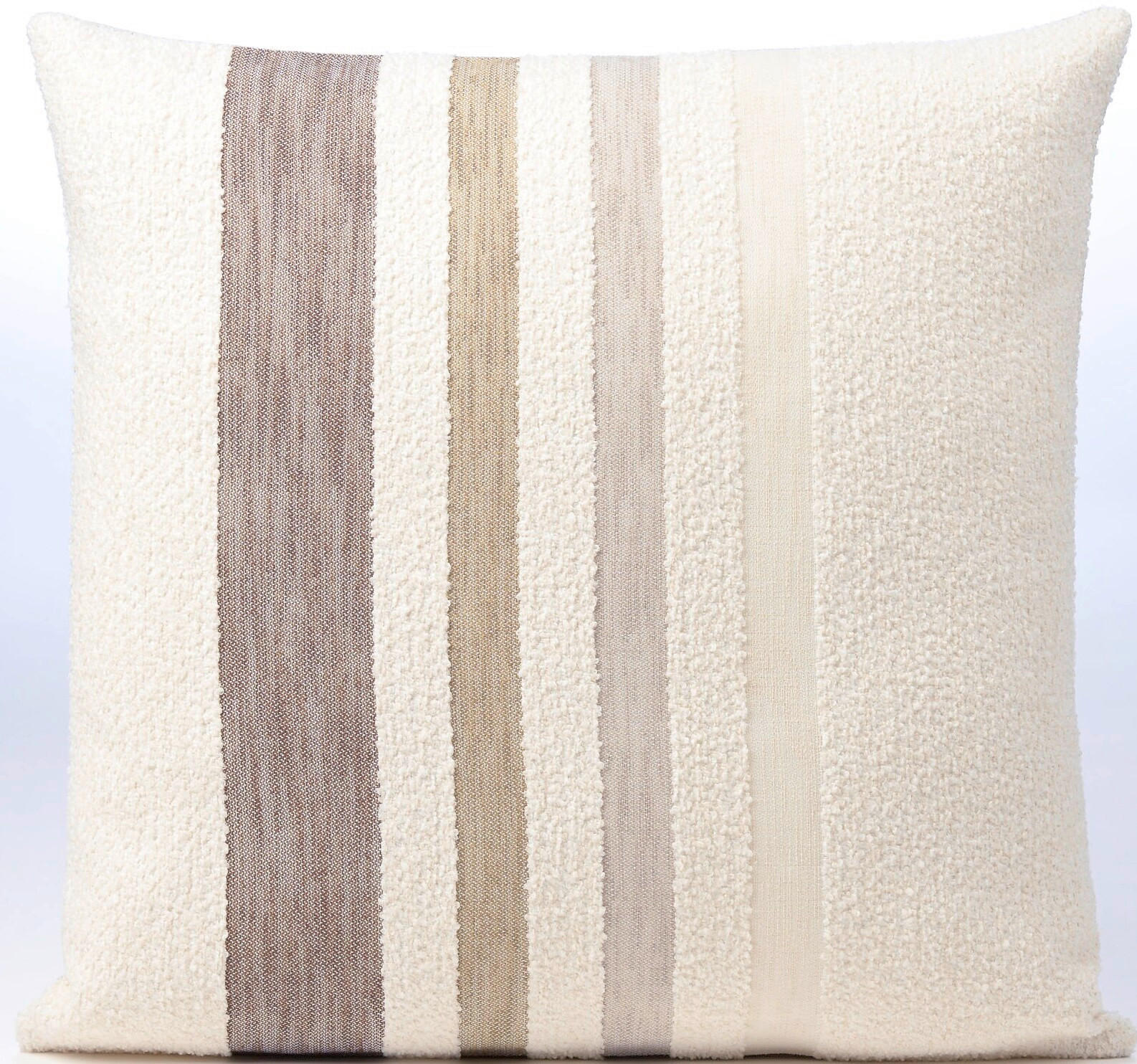 DEKORAČNÝ VANKÚŠ 50/50 cm - bahenná hnedá, Design, textil (50/50cm) - Novel