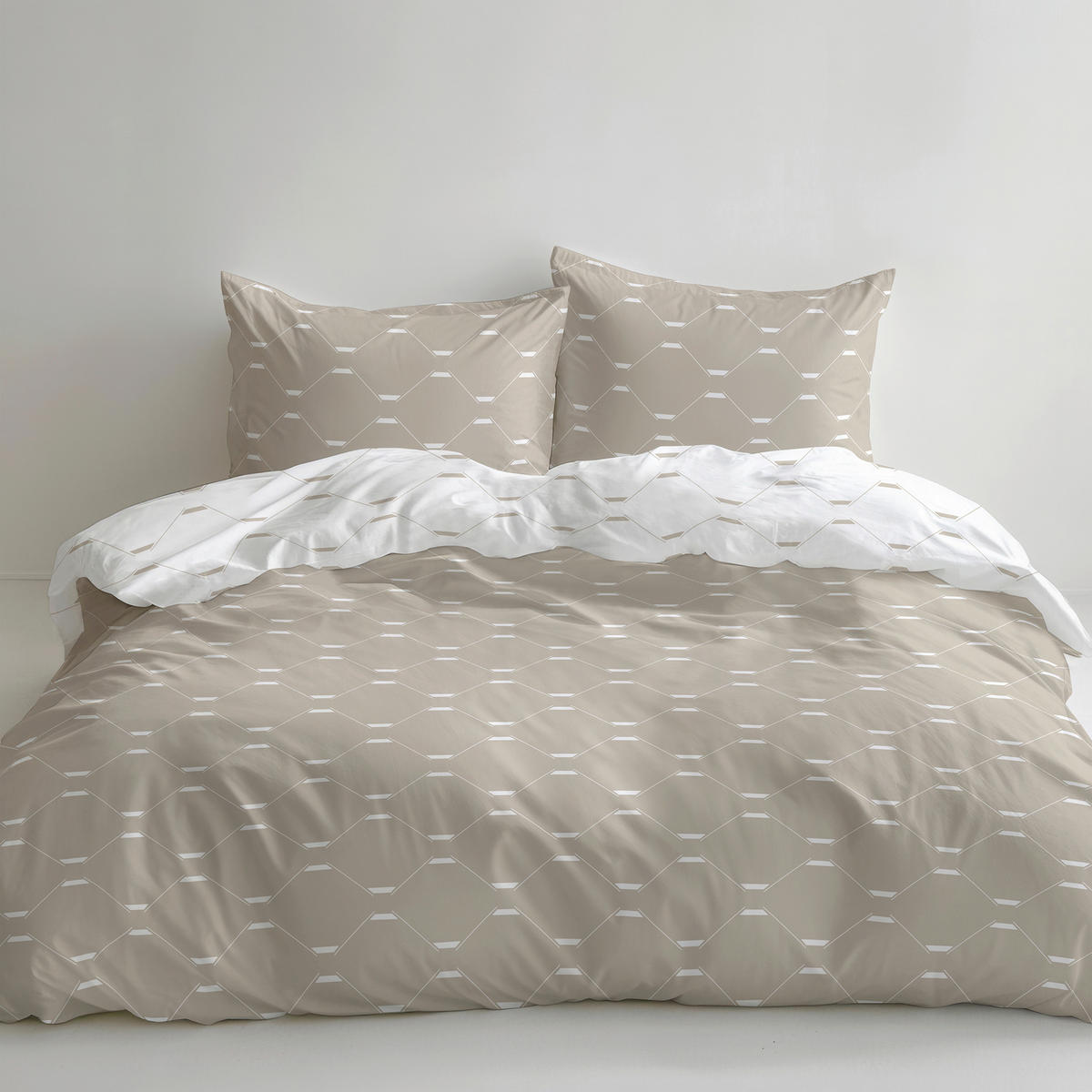 BETTWÄSCHE Renforcé 200/200 cm  - Beige, Design, Textil (200/200cm) - Florella