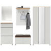 GARDEROBE 6-teilig  in 270/195/40 cm  - Eichefarben/Silberfarben, Design, Holz/Holzwerkstoff (270/195/40cm) - Dieter Knoll