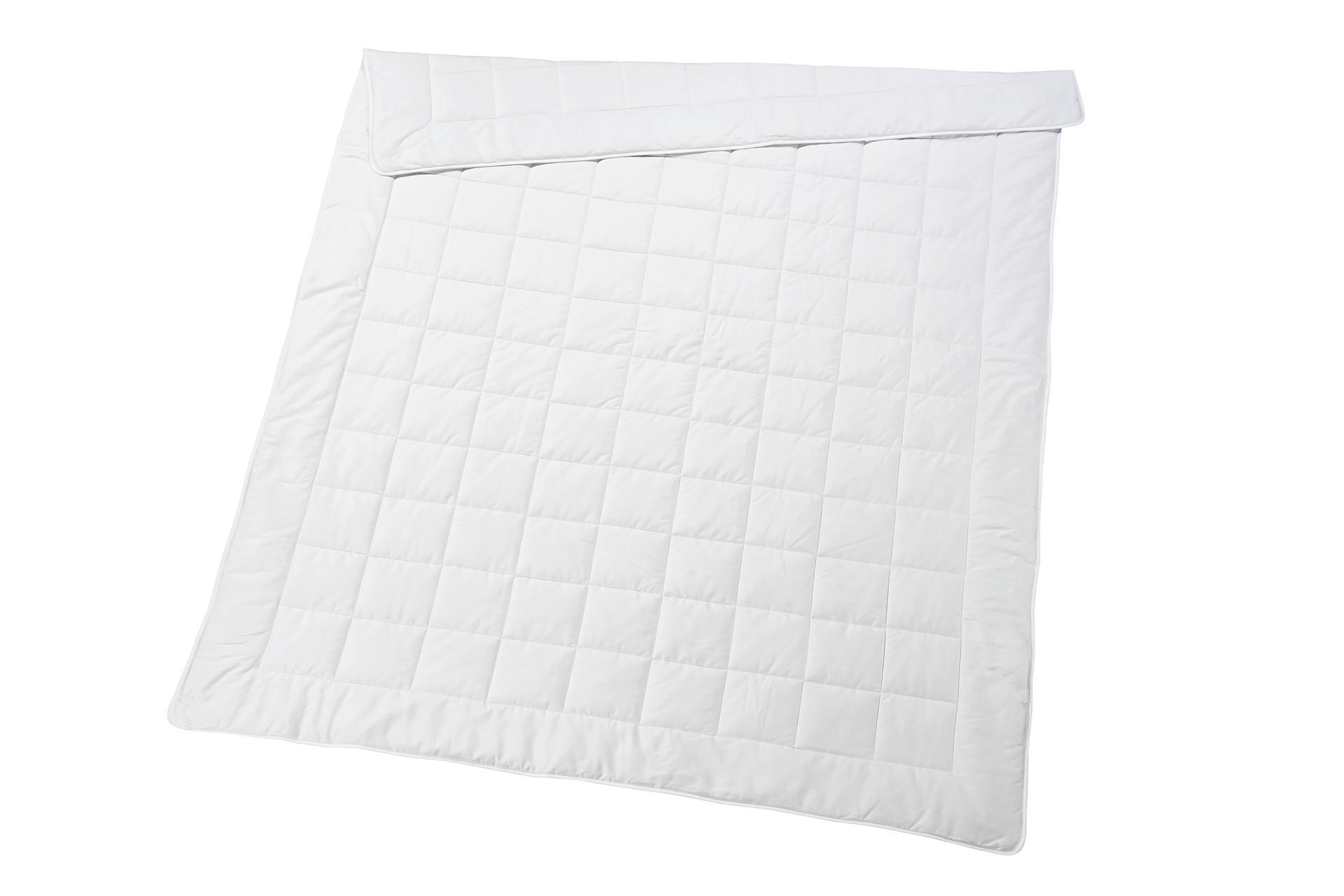 SOMMERDUVET 240/240 cm Brisa Silk Superlight  - Weiss, Basics, Textil (240/240cm) - Billerbeck