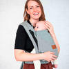 SCHMUSEWOLKE BABYTRAGE  - Grau, Basics, Textil - SCHMUSEWOLKE