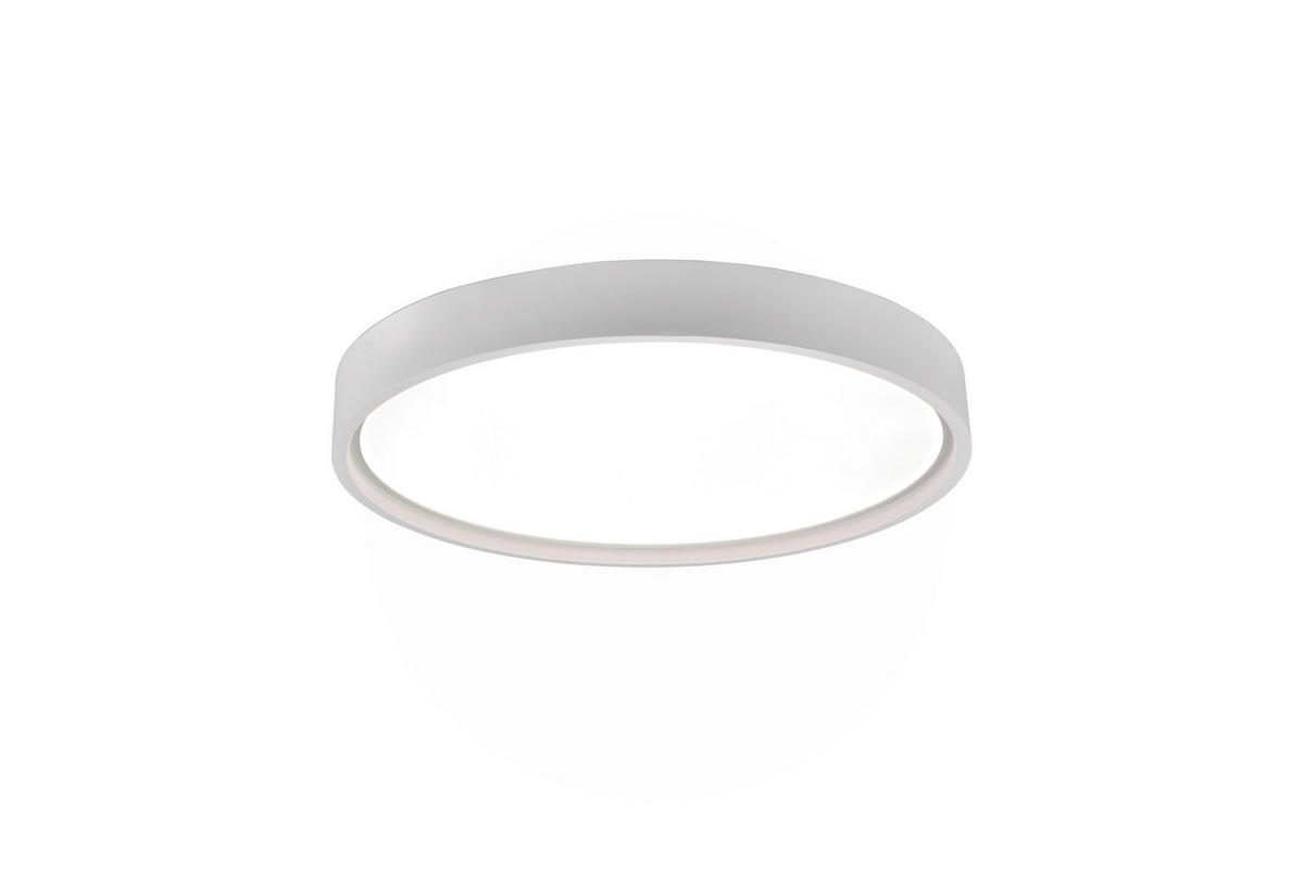 LED-DECKENLEUCHTE  45/5,5 cm    - Weiss, Design, Metall (45/5,5cm) - Trio Leuchten