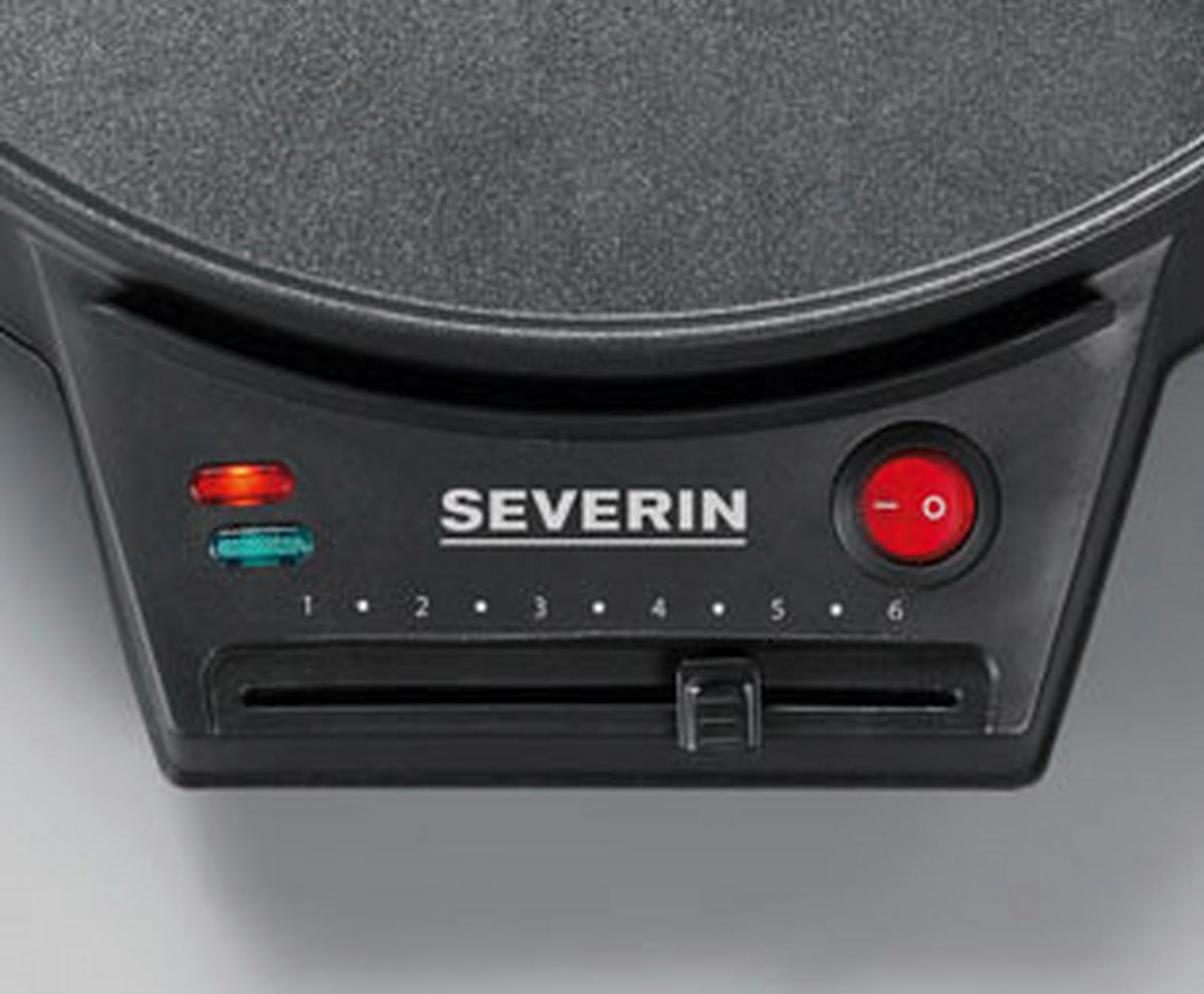 CREPESGERÄT  - Schwarz, Basics, Kunststoff/Metall (30,5/34,5/0,80cm) - Severin