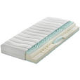KALTSCHAUMMATRATZE 1 FOUR ME, MODELL 4 120/200 cm Höhe ca. 22 cm  - Weiß, Basics, Textil (120/200cm) - Dieter Knoll