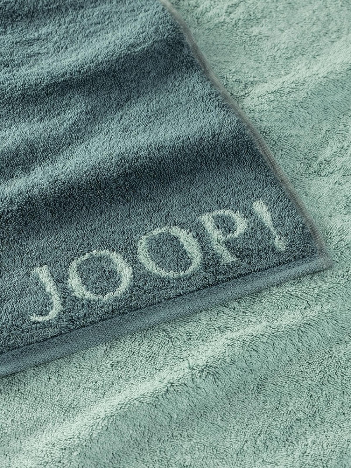 HANDTUCH CLASSIC DOUBLEFACE Jadegrün  - Jadegrün, Basics, Textil (50/100cm) - Joop!