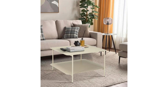 COUCHTISCH in Metall 73,4/70/40 cm  - Kaschmir, Design, Metall (73,4/70/40cm) - Carryhome