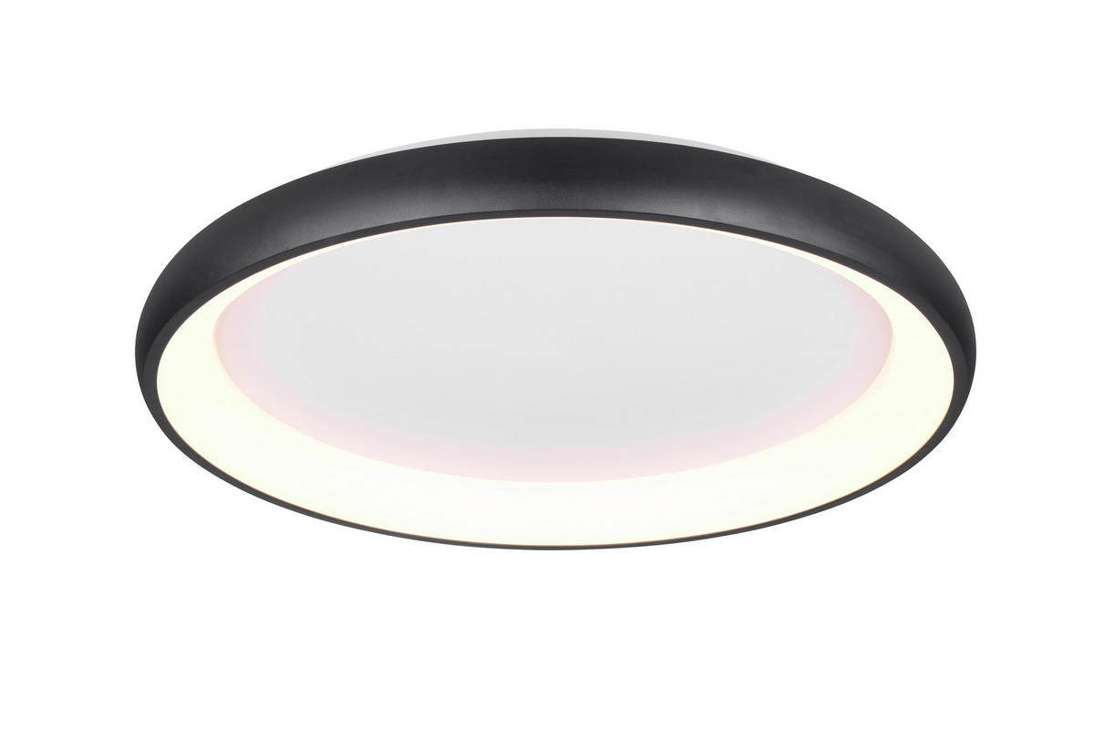 STROPNÍ LED SVÍTIDLO, 75/9,5 cm  - černá, Design, kov (75/9,5cm) - Trio Leuchten