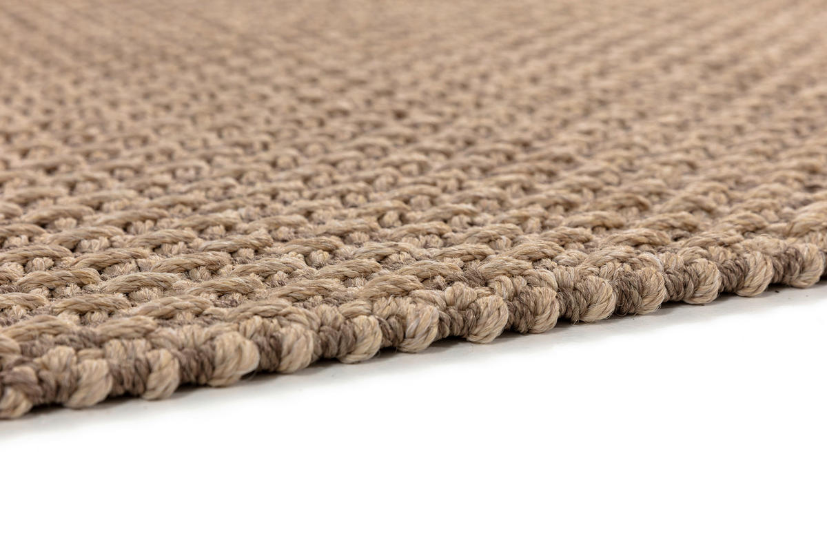 OUTDOORTEPPICH 200/300 cm Weave Sandfarben  - Sandfarben, Basics, Textil (200/300cm) - Joop!