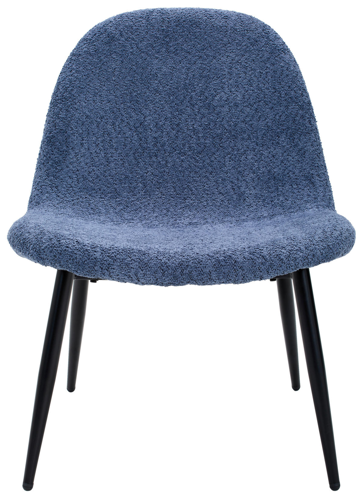 KŘESLO, dřevo, kov, textil, modrá, černá - modrá/černá, Design, kov/dřevo (63/82/74cm) - Livetastic