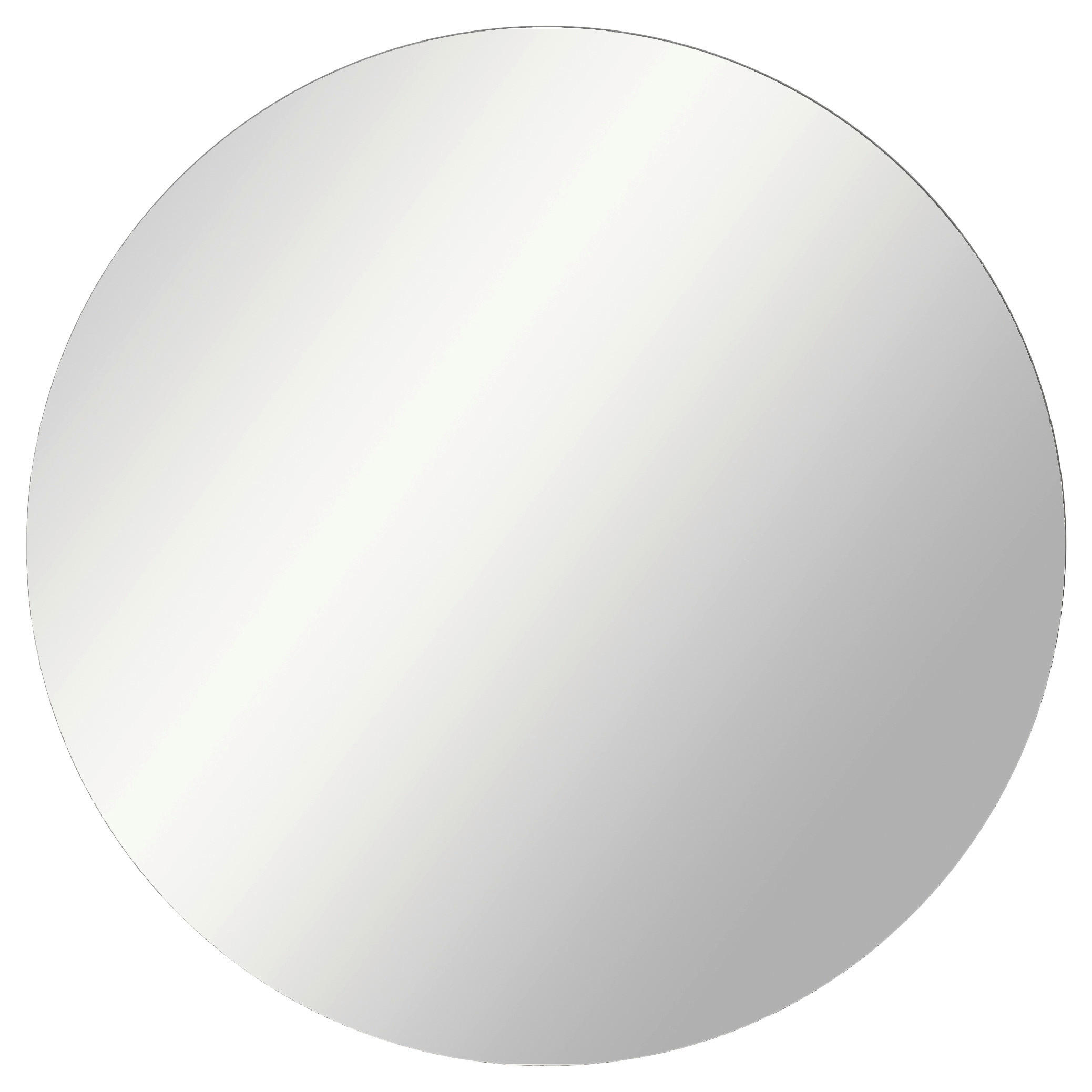 FALI TÜKÖR 78/78/5 cm    - tölgyfa színű, Design, faalapú anyag/Üveg (78/78/5cm) - Xora