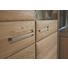 HIGHBOARD 107/131/38 cm - Edelstahlfarben/Eichefarben, KONVENTIONELL, Glas/Holz (107/131/38cm) - Novel HIGHBOARD 107/131/38 cm - Edelstahlfarben/Eichefarben, KONVENTIONELL, Glas/Holz (107/131/38cm) - Novel