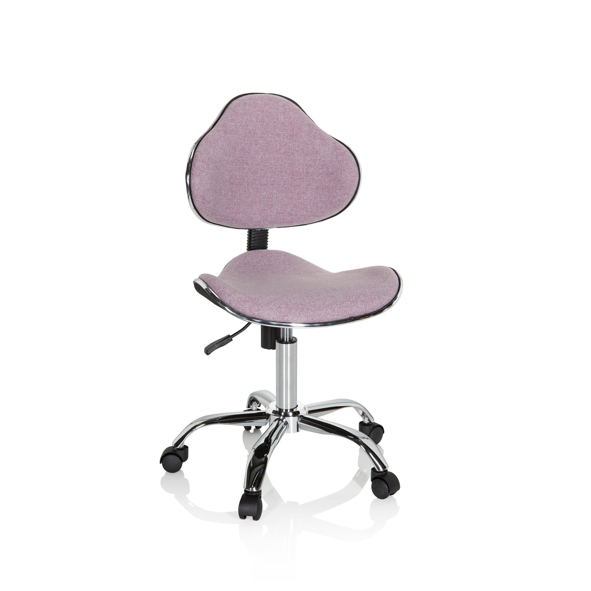 JUGENDDREHSTUHL Rosa  - Rosa, Basics, Kunststoff (47/87-98/49cm) - MID.YOU