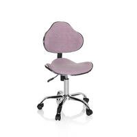 OTOČNÁ ŽIDLE PRO MLÁDEŽ, růžová - růžová, Basics, plast (47/87-98/49cm) - MID.YOU