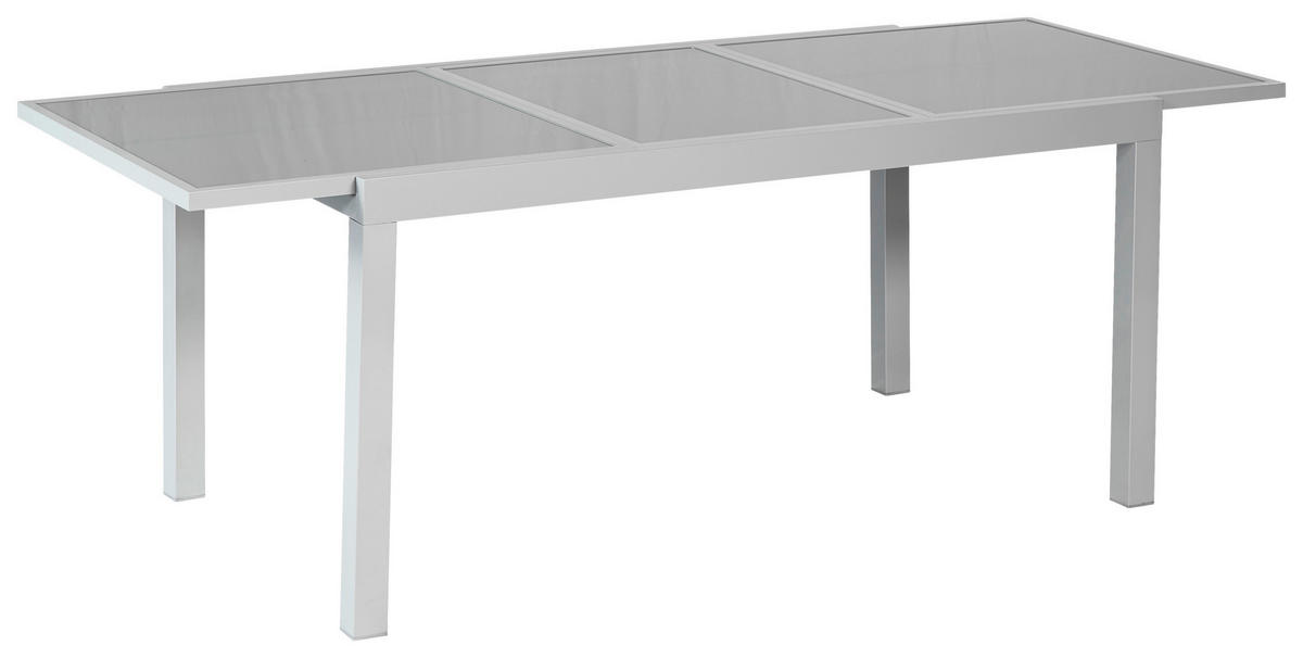 GARTENSET 9-teilig  - Silberfarben/Braun, MODERN, Textil/Metall - Gardenson