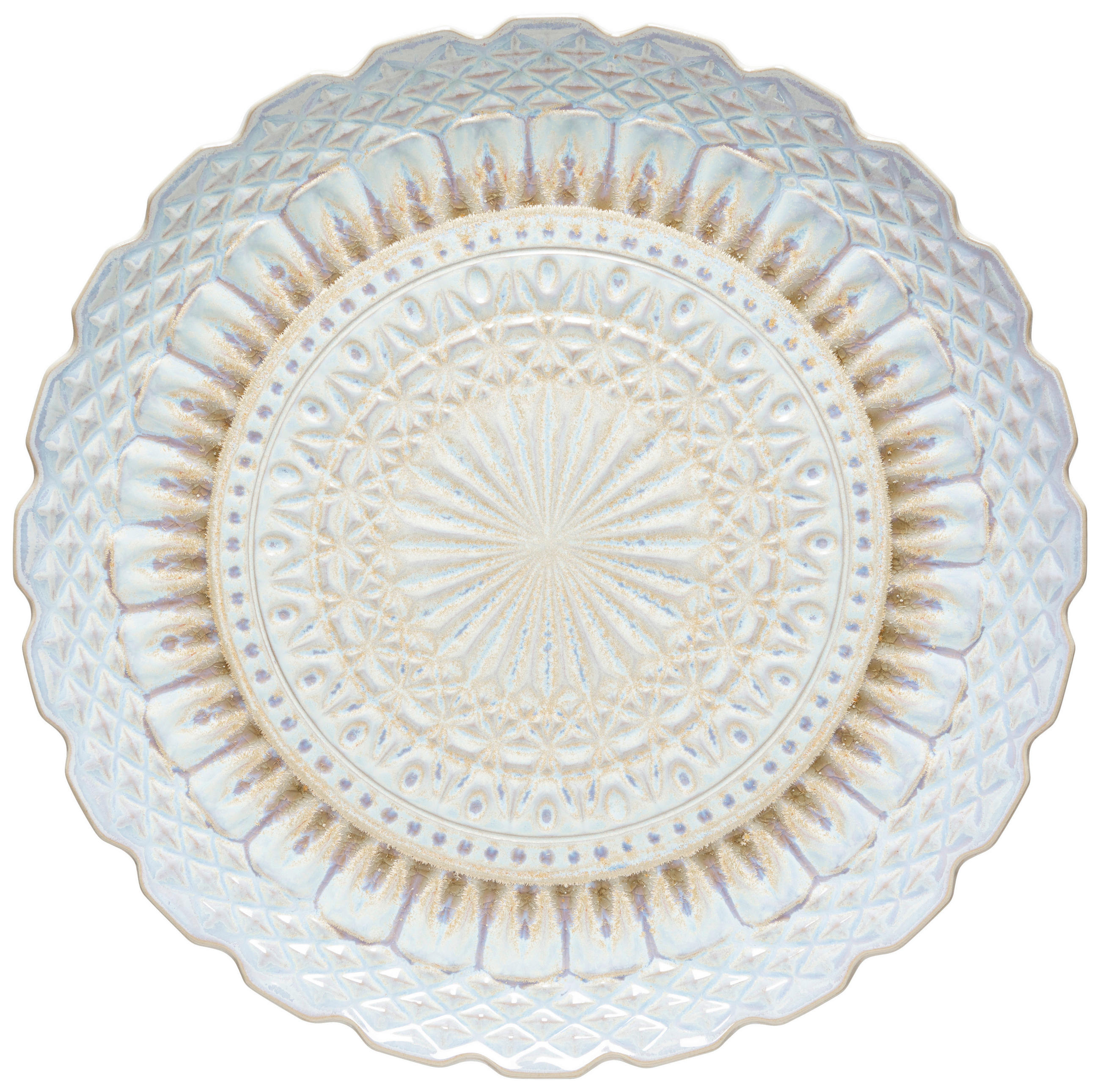 SERVIERPLATTE - Perlmutt, Basics, Keramik (39/3,5cm) - Costa Nova