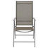 GARTENKLAPPSESSEL - Hellbraun/Silberfarben, Design, Textil/Metall (56/106/64cm) - Xora GARTENKLAPPSESSEL - Hellbraun/Silberfarben, Design, Textil/Metall (56/106/64cm) - Xora