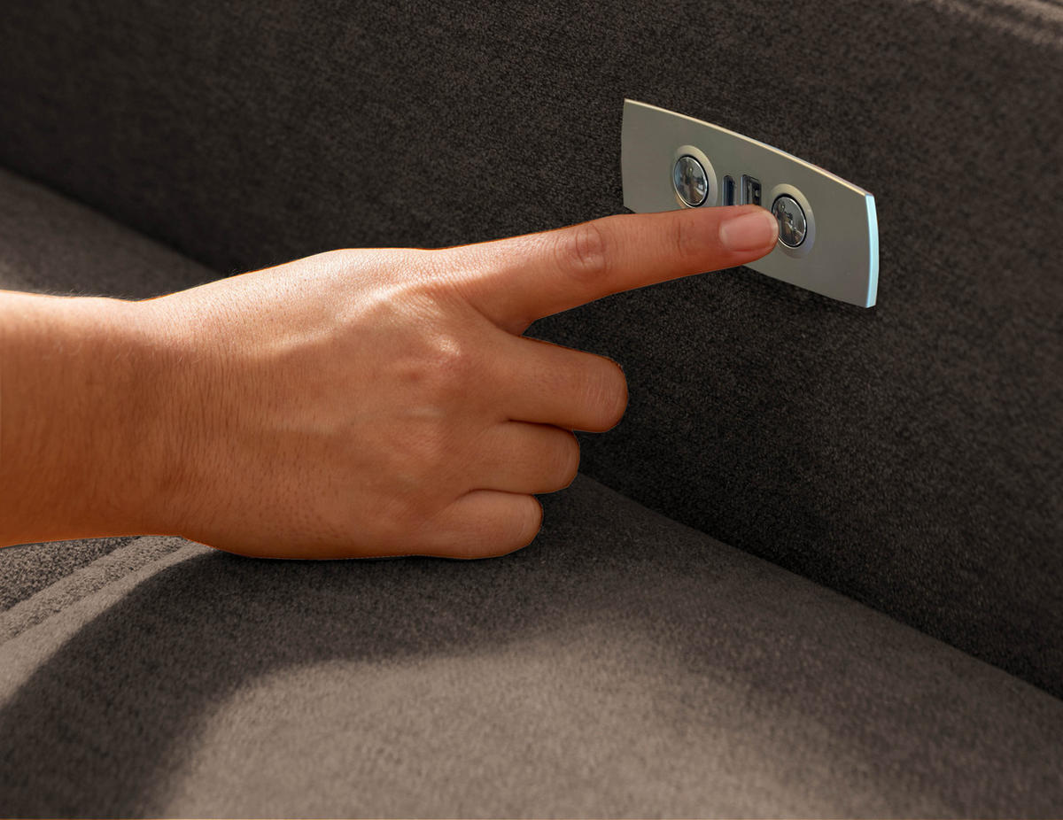 ECKSOFA in Mikrofaser Dunkelbraun  - Dunkelbraun/Schwarz, Modern, Textil/Metall (292/185cm) - Livetastic