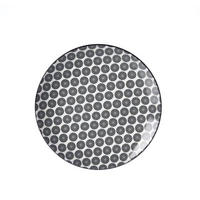 DEZERTNÍ TALÍŘEK, keramika, 21,5 cm - bílá/černá, Basics, keramika (21,5cm) - Ritzenhoff Breker