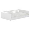 BODENBETT Little Flo Weiß  - Weiß, KONVENTIONELL (120/200cm) - Paidi