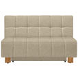 SCHLAFSOFA  in Webstoff Beige  - Beige/Naturfarben, MODERN, Holz/Textil (145/92/102cm) - Novel