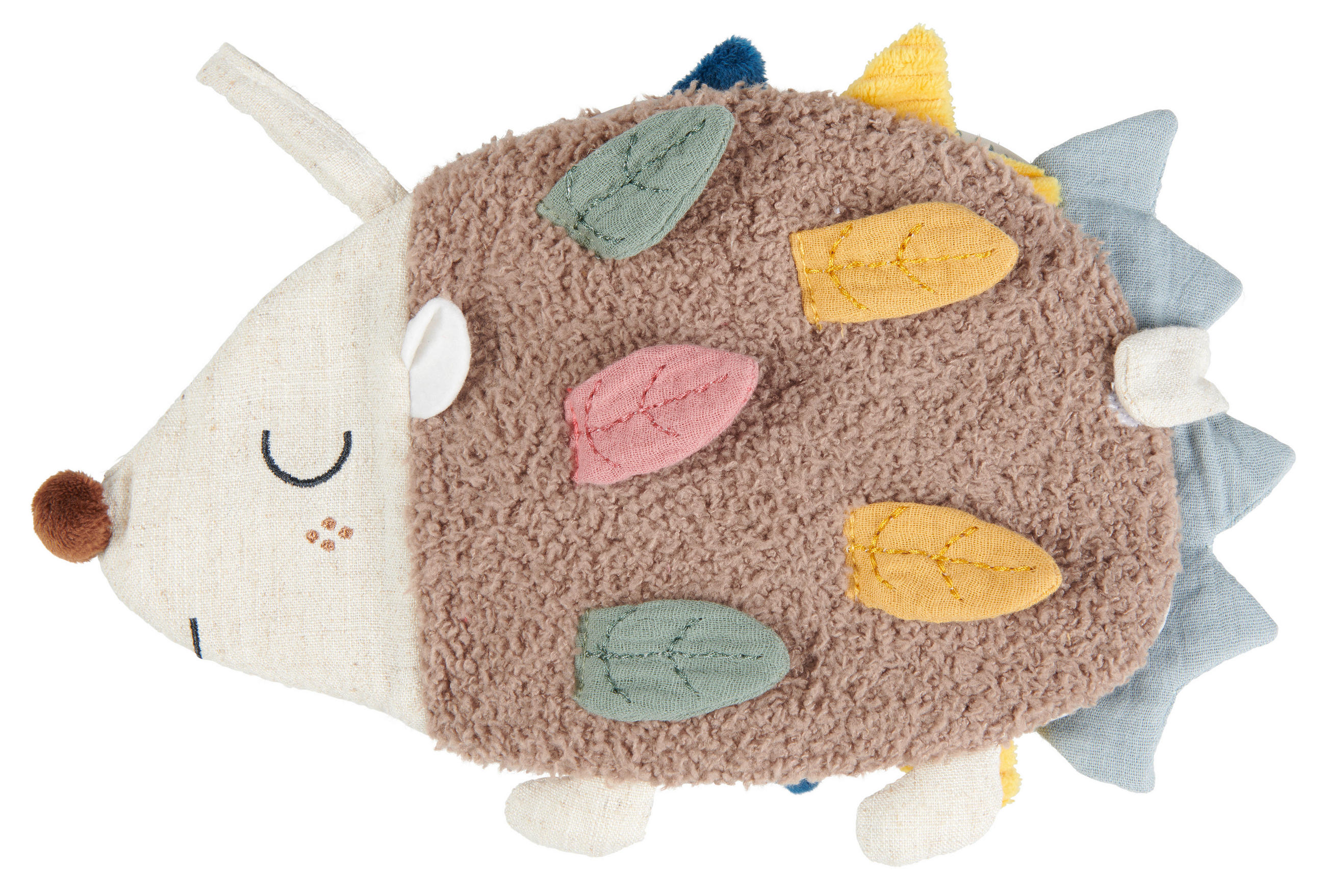 Patinio Stoffbuch Hellgelb, Beige, Hellbraun 15x5x25 cm